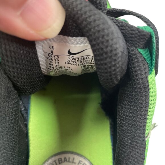 Nike Air Max 95 Lime Green black mens 4.0 wms 5.5 Low sneakers SKU 9432 - Picture 7 of 15